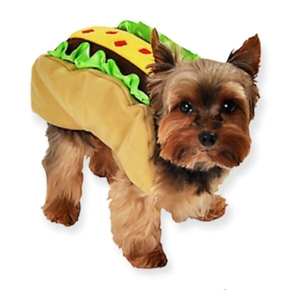 NWT Simply Dog Pet Taco Costume  Halloween - Picture 1 of 3